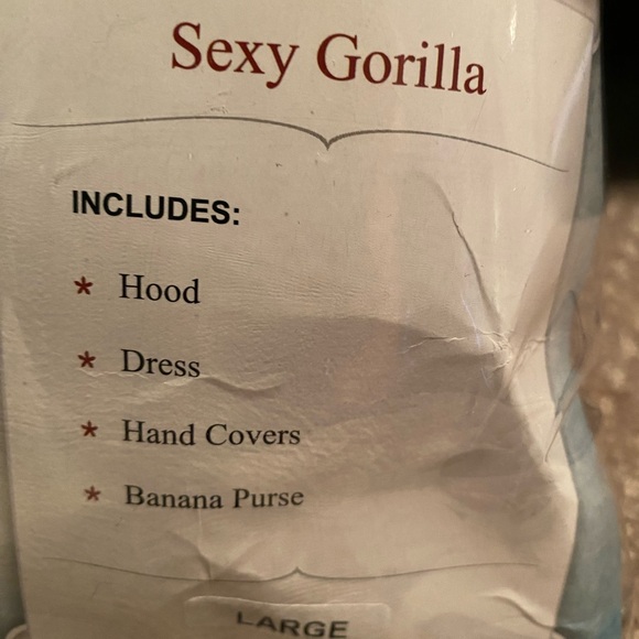 Halloween costume-sexy gorilla woman’s size large costume - Picture 3 of 3